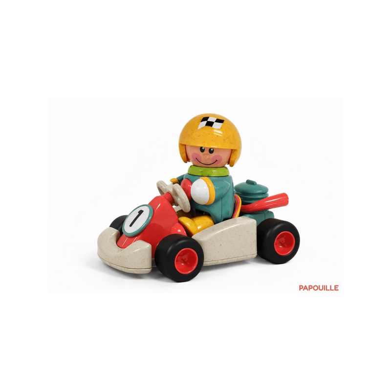 Voiture de Kart avec personnage - Tolo Bio