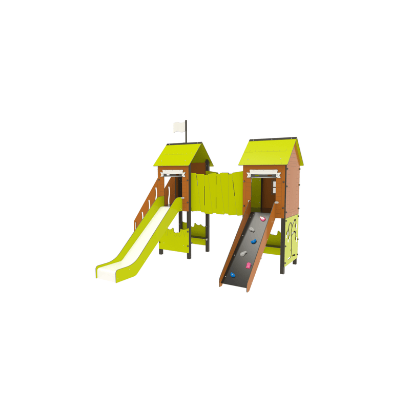 Structure de jeux Actinat - Fixations courtes