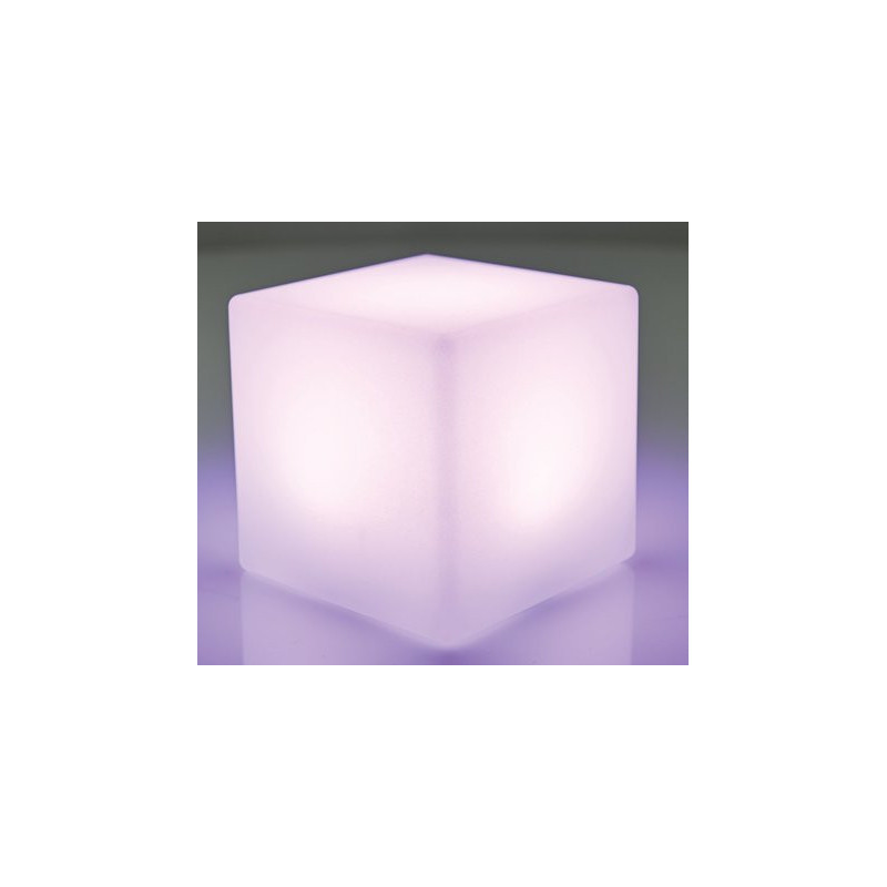Cube lumineux sensoriel - LED - 10 cm