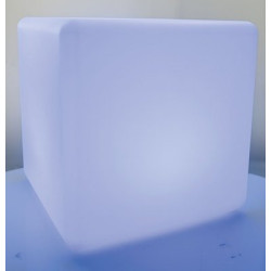 Cube lumineux sensoriel - LED - 40 cm
