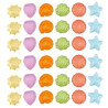Coquillages sensoriels transparents - 36 pièces