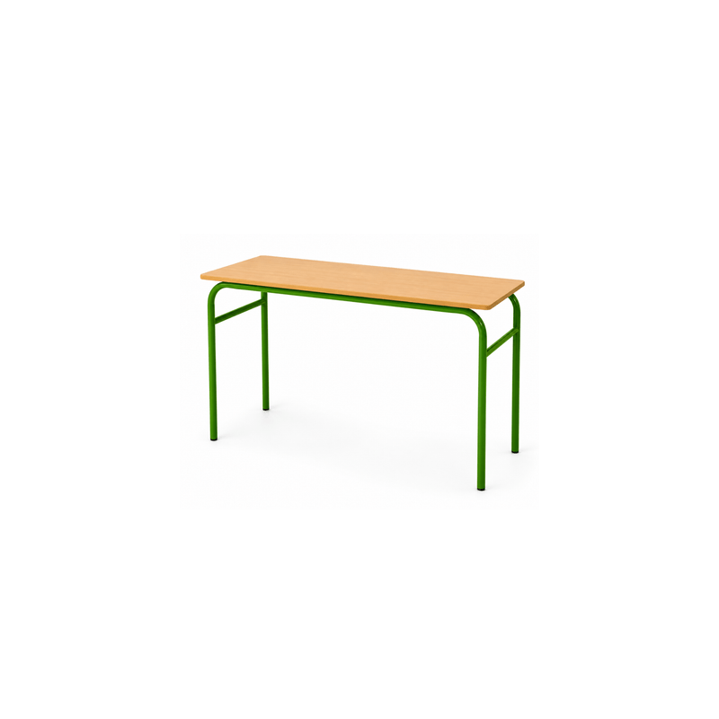 Table scolaire 130 x 50 cm - H64 cm T4