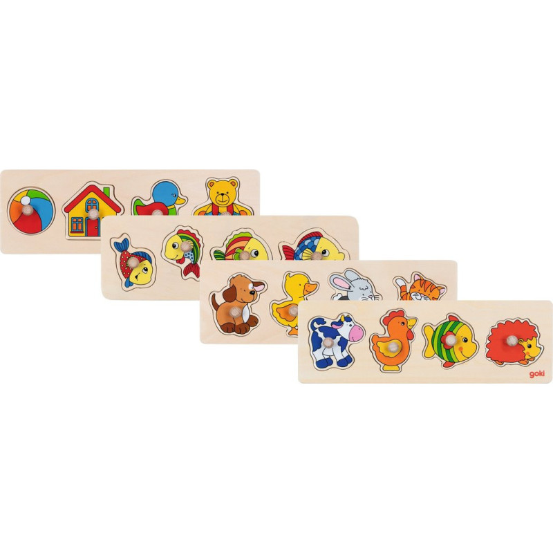 Puzzle animaux - 4 pièces