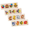 Puzzle animaux - 4 pièces