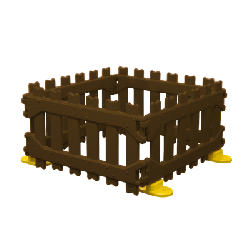 Barrière modulaire - 4 panneaux