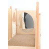 Structure de motricité toboggan - éléments sensoriels