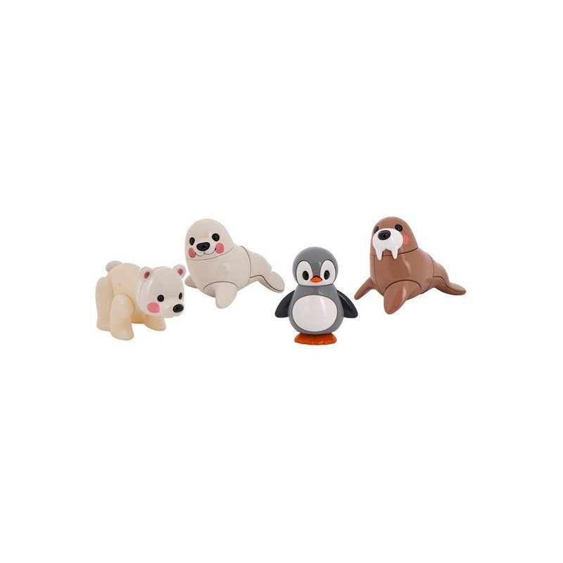 4 figurines - animaux polaires