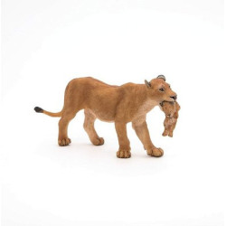 Figurine Lionne et son lionceau