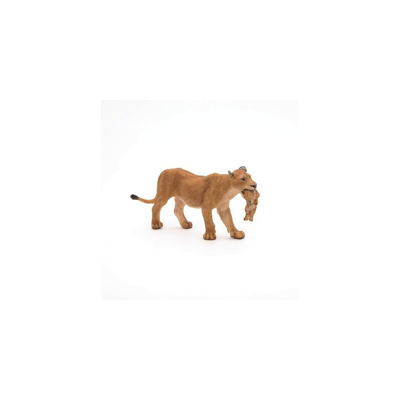 Figurine Lionne et son lionceau