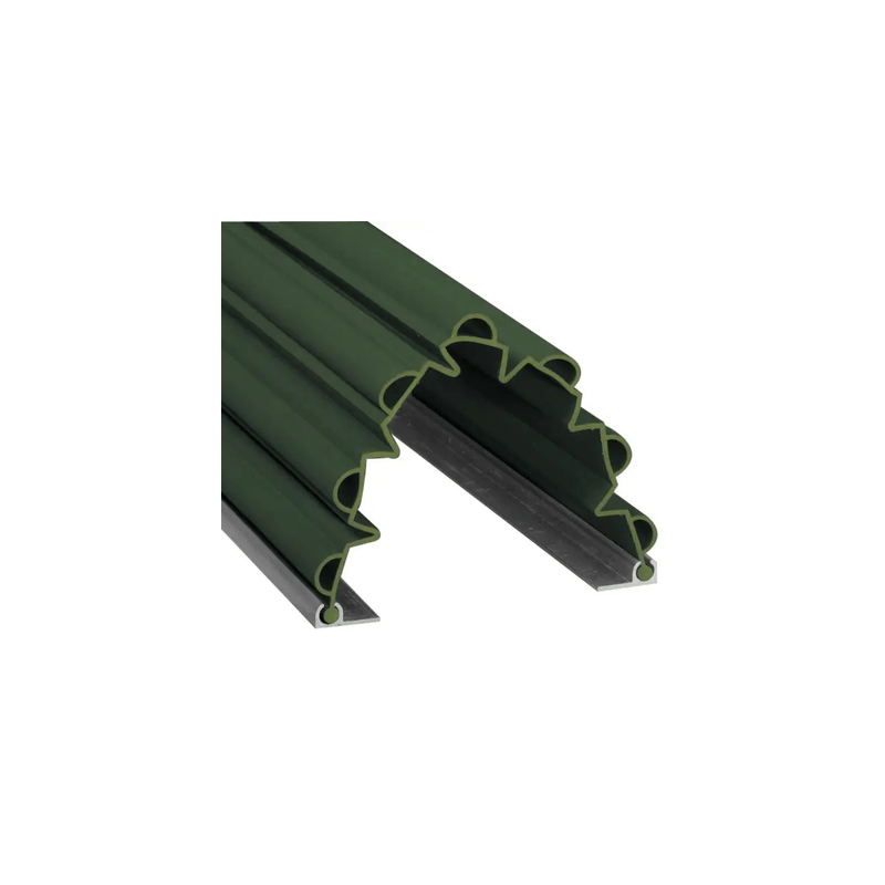 Anti pince-doigts Garomin rail + vis + ADH - Vert