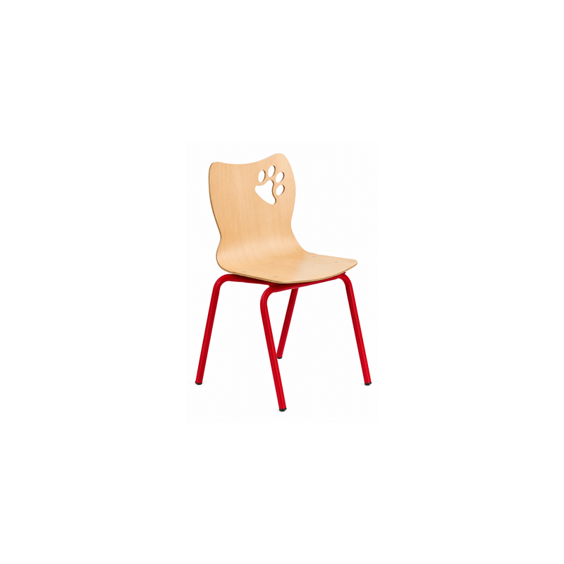 Chaise en bois Alaska H18 cm - T00