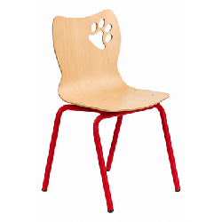 Chaise en bois Alaska H18 cm - T00