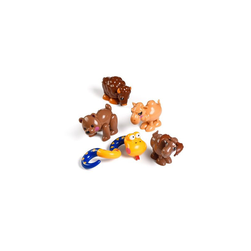 Lot de 5 figurines articulées Sauvages - Tolo