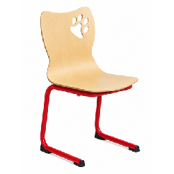 Chaise Alaska 2 pieds H26 cm - T1