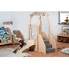 Structure de jeux - 2 toboggans