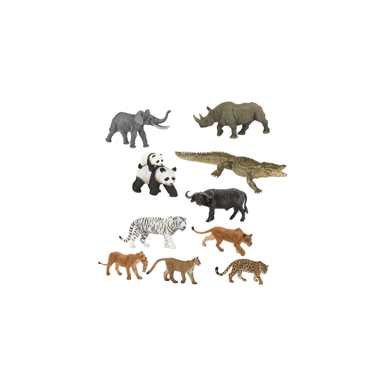 Lot n°4 11 figurines animaux sauvages (figurines papo)