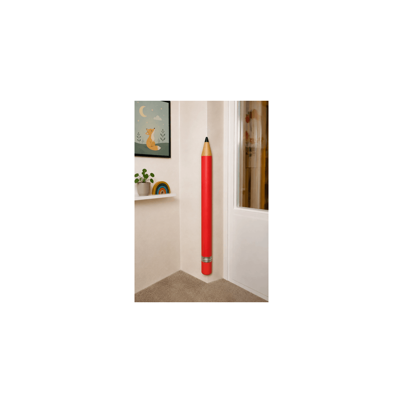Protection d'angle crayon - 100 x 7 x 7 cm - Jaune