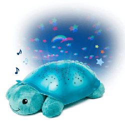 Veilleuse tortue scintillante - Aqua
