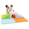 Parcours pour crèche en mousse avec tapis