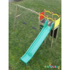 Aire de jeux toboggan et balançoire