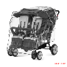 Habillage pluie pour poussette Compass et Odyssey