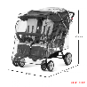 Habillage pluie pour poussette Compass et Odyssey