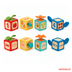 Cubes sensoriels - Lot de 4