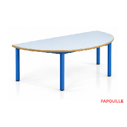 Table demi lune Bermudes mélaminé - T0