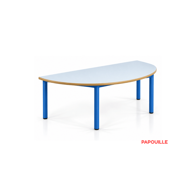 Table demi lune Bermudes mélaminé - T0