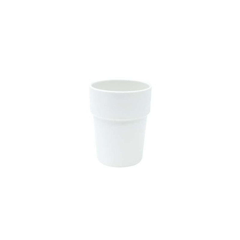 Gobelet 16 cl biosourcé empilable blanc
