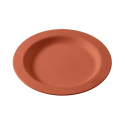 Assiette Matière Végétale -  ø13.4 cm bleu