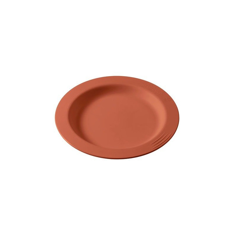 Assiette Matière Végétale -  ø13.4 cm bleu