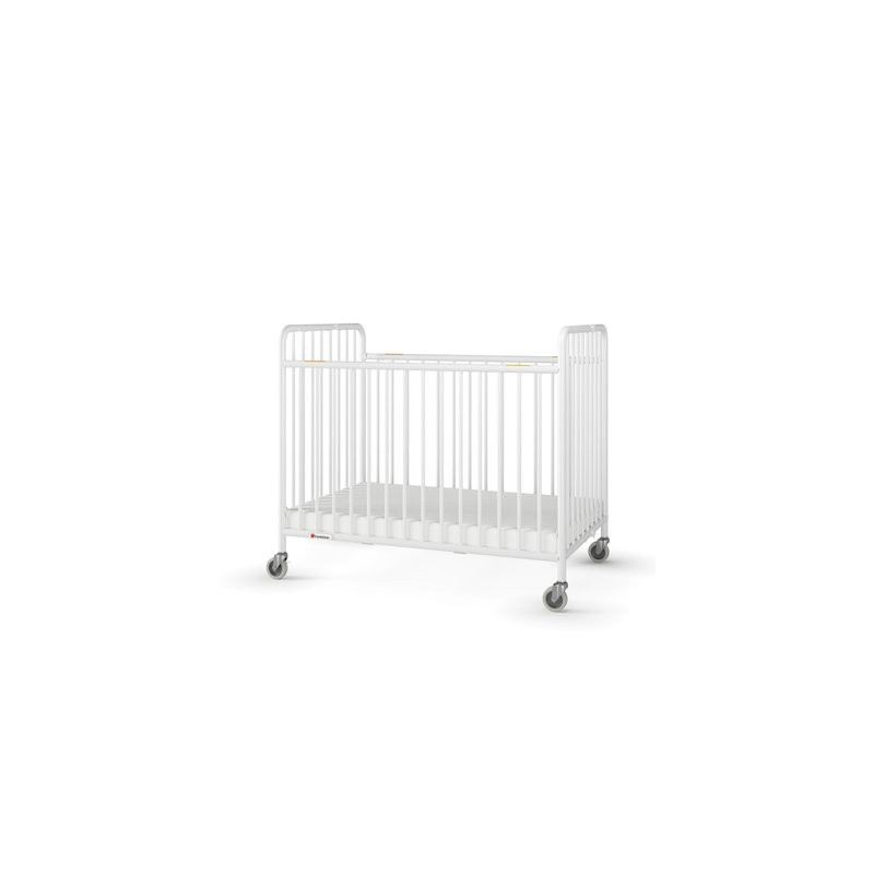 Lit bébé pliable à roulettes - avec matelas