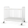 Lit bébé pliable à roulettes - avec matelas