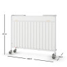 Lit bébé pliable à roulettes - avec matelas